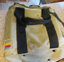 FARM FRESH Vintage 1980’s Apple Macintosh Computer Soft Carry Case Bag FAIR picture