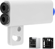 Premium ABS 2-in-1 PTFE Adapter for Bambu Lab 3D Printers with Detachable Connec picture