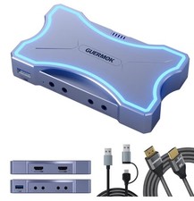 4K HDMI Capture Card with Touch LED, Dual HDMI in/Loop-Out, USB 3.0, 4K@60Hz/ 2K picture