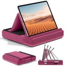 Tablet Pillow Stand, Multi-Angle Viewing Ipad Holder for Lap, Bed and Desk, F... picture
