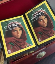 National Geographic :Complete Collector's Edition 109 Years CD-ROM Wooden Chest picture