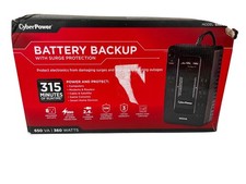 CyberPower 650VA 360W Battery Backup With Surge Protection  picture