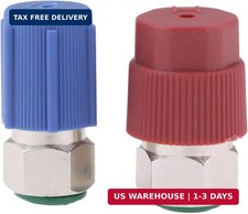 R12 to R134A Adapter, R12 R22 to R134A High/Low Fitting Port Retrofit 1/4'' to 7 picture