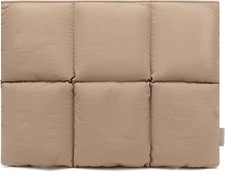 Puffy Laptop Sleeve 13 Inch 14 Inch for Your Device, Khaki Color Option picture