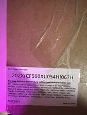 Open Box Sealed Toner Compatable for HP and Canon 202X CF500x 054H Black picture