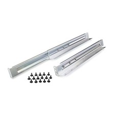 4POSTRAIL 4-Post Universal Rack Mount Rail Kit, Silver picture