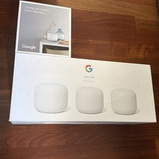 Google Nest Wifi Router and 3 Points - Snow picture