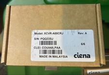 Ciena XCVR-A00CRJ 1000BASE-T SFP Transceiver RJ45 Copper NEW Sealed picture