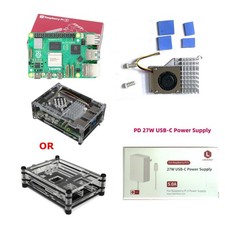 Raspberry Pi 5 Kit 4GB/8GB RAM BCM2712 Processor 2.4GHz Quad-Core 64-Bit G5B01 picture