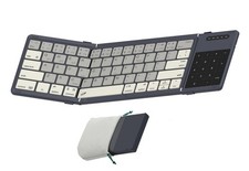 Pocket Foldable Bluetooth Keyboard with Unique Combination Number/Touchpad picture