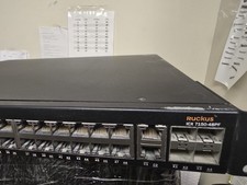 Brocade Ruckus ICX 7150 48-Port Gigabit PoE+ Switch ICX7150-48PF-2X10GR Tested picture