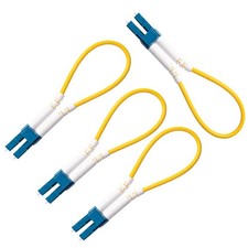 4 PCS Single Mode Loopback Plug Tester LC-UPC Fiber Optical Duplex Cable Adap... picture