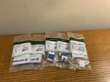 Ortronics Cat6 Keystone Jack Blue P/N OR-KS6A-36 - LOT OF 5 - NEW -  picture