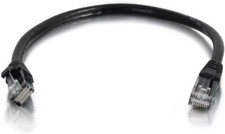 C2G 20ft CAT5e Snagless Unshielded (UTP) Network Patch Ethernet Cable, Black picture