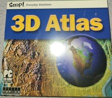 VTG 2003 3D ATLAS PC CD-ROM Software By SNAP WINDOWS 95 98 1.6 M PLACES & STATI picture