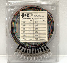 FIS 12 Fiber Optic Strand 900um Pigtail Single Mode SM 3 Meter SP12STMM picture
