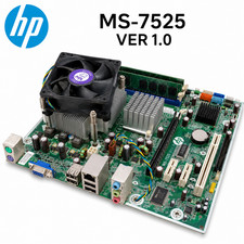 HP MS-7525 + Intel Core 2 Duo E6600 + 2GB DDR2 + I/O Shield + Fan picture