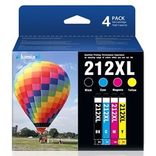Compatible 212XL Ink Cartridges for Epson WF-2830 XP-4105 Printers (4-Pack) picture