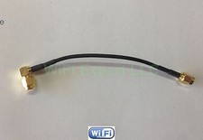 TIMES MIRCROWAVE ® LMR100A LOW LOSS COAX SMA MALE FEMALE STRAIGHT ANGLE 4-36