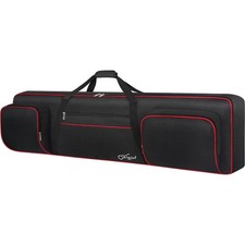 Adjustable Soft 88-Key Keyboard Carrier Bag: Protects and Organizes Instruments picture