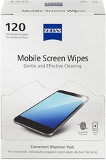 ZEISS Pre-Moistened Screen Cleaning Wipes – 120 Count for Electronics picture