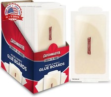 Compact Sticky Insect & Mouse Traps 75-Count, 3.5