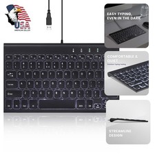 Perixx PERIBOARD-429 Wired Mini Keyboard White Backlight picture