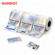 NIIMBOT M2 Thermal Transfer Labels  Long Storage Time for M2 Label Maker 3Rolls picture