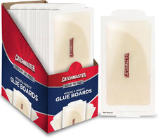 Compact Sticky Mouse & Insect Traps 75Pk, Bulk Glue Boards picture