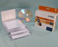 TDK DVD+R Recordable 4x Speed 4.7 GB 5-Pack w/ Jewel Cases picture