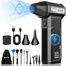 SDFM Compressed Air Duster - 180,000 RPM Electric Air Duster - with Brushless... picture