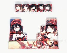 Anime Keycaps Kurumi Tokisaki Cherry Profile 12 Keys For MX Switches Keycap picture