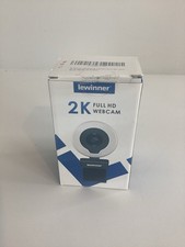 Lewinner 2K Full HD Web Cam 3 Level Adjustable Ring Light NEW OPEN BOX picture