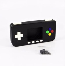 PiGRRL Zero BLACK Game Boy Case Buttons Screws Washers Gameboy Raspberry Pi Zero picture