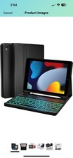 EVEO iPad 9th/8th/7th Generation Case With Keyboard 10.2” picture