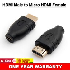 HDMI Type A Male to Type D Female Micro HDMI Connector Adapter for HDTV Camera picture