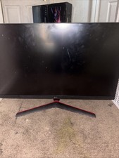 31.5 Inch LG Ultra Gear 1440p Monitor with Stand and Power Cord picture