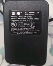 SII AA-092A AC Adapter 8.5V 2A Charger For Use With SEIKO SLP 1100 Printer picture