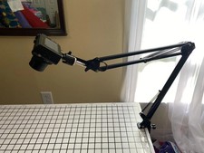 OVERHEAD TRIPOD for DSLR Camera Desk Mount Stand Articulating Boom Arm SALE NEW picture