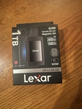 Lexar SL500 1TB Portable SSD with Magnetic Set - 2000MB/s USB 3.2 Gen 2x2 - NEW picture