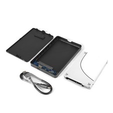TechMikeNY USB 3.1 Type-C Port 2.5'' Slim SSD Enclosure + 120GB SSD picture