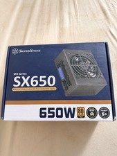 SilverStone SST-SX650-G 650W SFX SFF ITX Form Factor Power Supply PSU W/ Cables picture