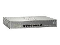 LevelOne GEP-0822 8x/1000 PoE Unmanaged Switch+ 1Gbps WLAN Network Switch picture