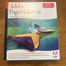 Adobe PageMaker 7.0 for Window Upgrade Software with License Key picture