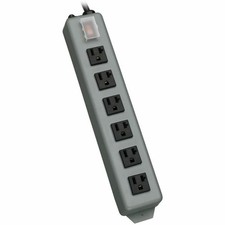 Tripp Lite Waber 6-Outlet Industrial Power Strip, 5-20P Plug picture