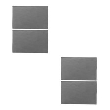 4Pcs Reusable Dark Grey Microfiber Screen Cleaning Cloth for Tablet Laptop Phone picture