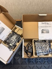 StarTech MCMGBSCMM055 Gigabit Ethernet SC Fiber Converter 550m Open Box picture