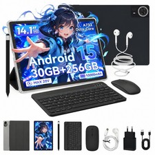 Android 15 Tablet 14.1 inch 1920x1200 FHD Display 30GB RAM 256GB Dual Camera picture