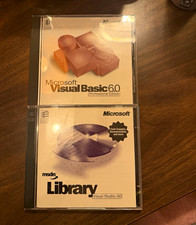 Microsoft Visual Basic 6.0 Professional Edition Software 3CD Set with Key & MSDN picture
