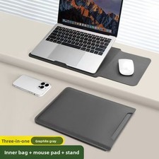 3-in-1 Laptop Sleeve with Adjustable Stand Portable Case And Mouse Pad for Lapto picture